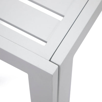 Chelsea Modern Aluminum Patio Side Table - Elax Furniture