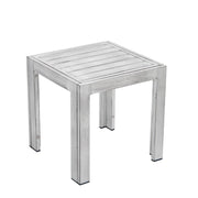 Chelsea Modern Aluminum Patio Side Table - Elax Furniture