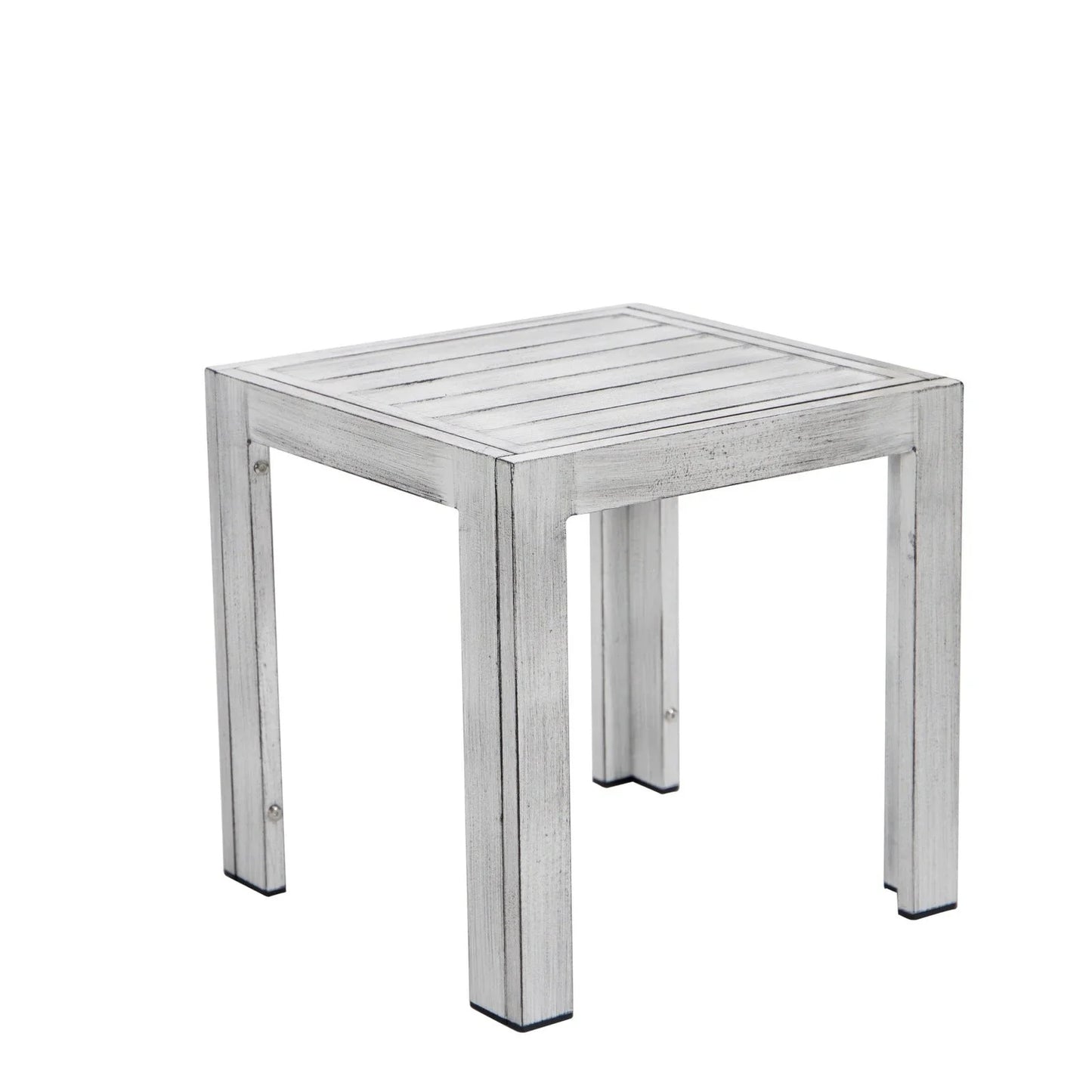Chelsea Modern Aluminum Patio Side Table - Elax Furniture