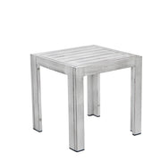 Chelsea Modern Aluminum Patio Side Table - Elax Furniture