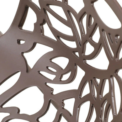 Devon Aluminum Indoor Outdoor Bar Stool with Powder Coated Frame and Footrest - Elax Furniture