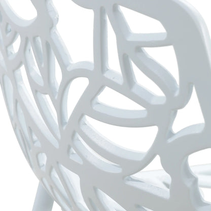 Devon Modern Aluminum Bar Stool with Backrest and Powder-Coated Legs Set of 2 - Elax Furniture