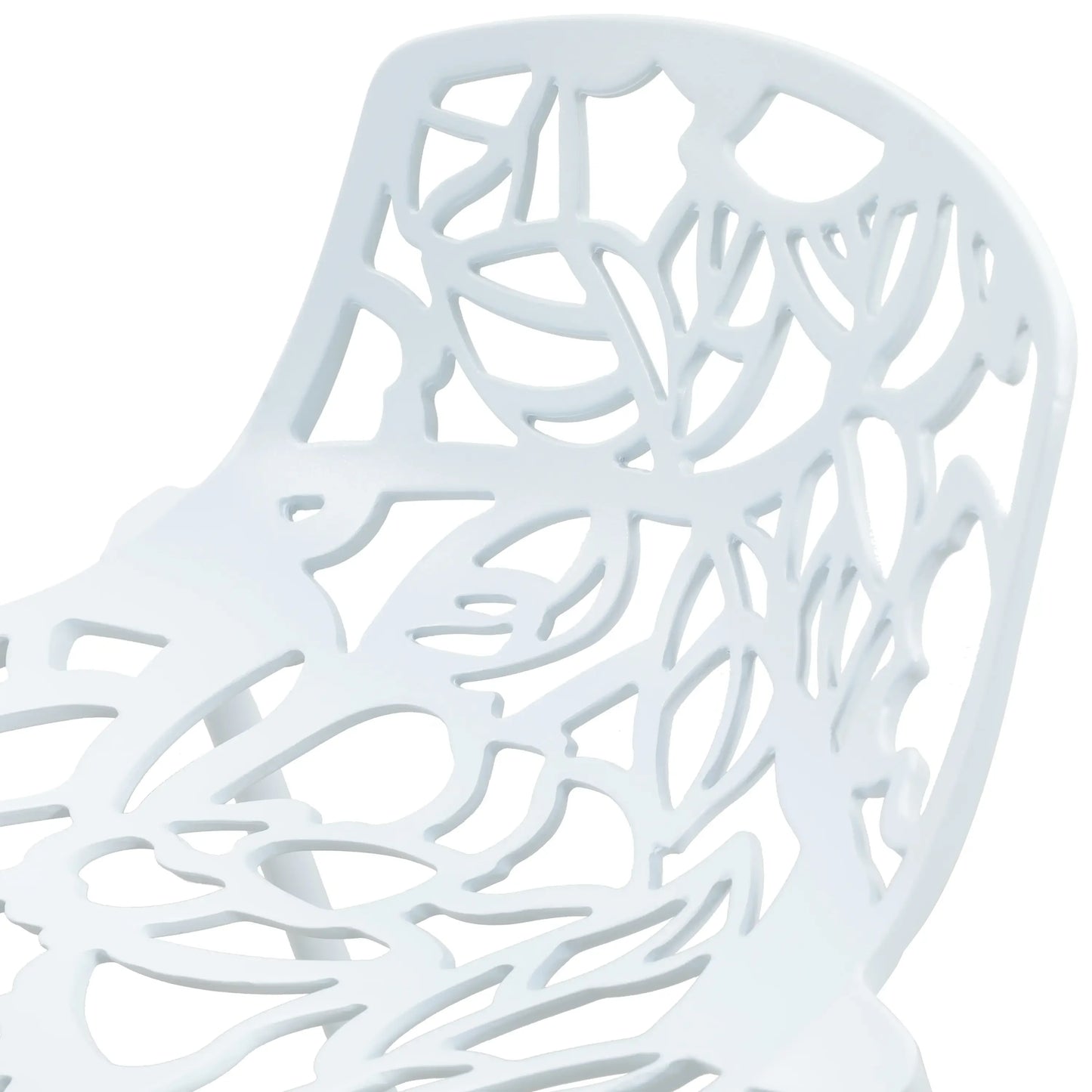 Devon Modern Aluminum Bar Stool with Backrest and Powder-Coated Legs Set of 2 - Elax Furniture