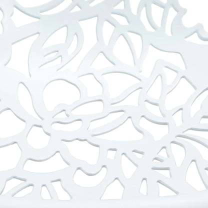 Devon Aluminum Indoor Outdoor Bar Stool with Powder Coated Frame and Footrest - Elax Furniture