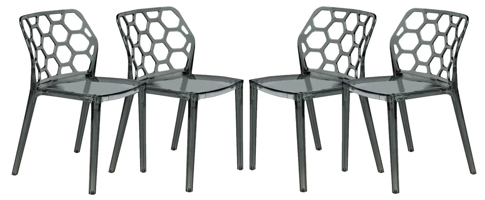 Modern Dynamic Dining Chair Set of 4 - Elax Furniture