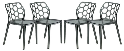 Modern Dynamic Dining Chair Set of 4 - Elax Furniture