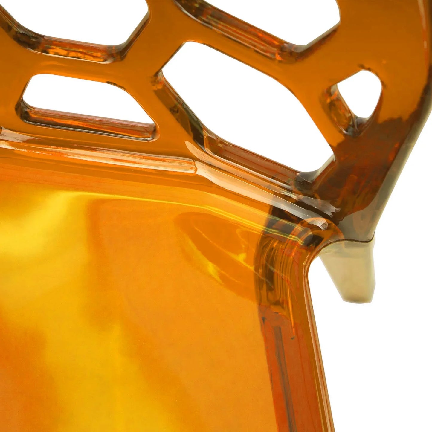 Dynamic Modern Honeycomb Design Dining Side Chair - Elax Furniture