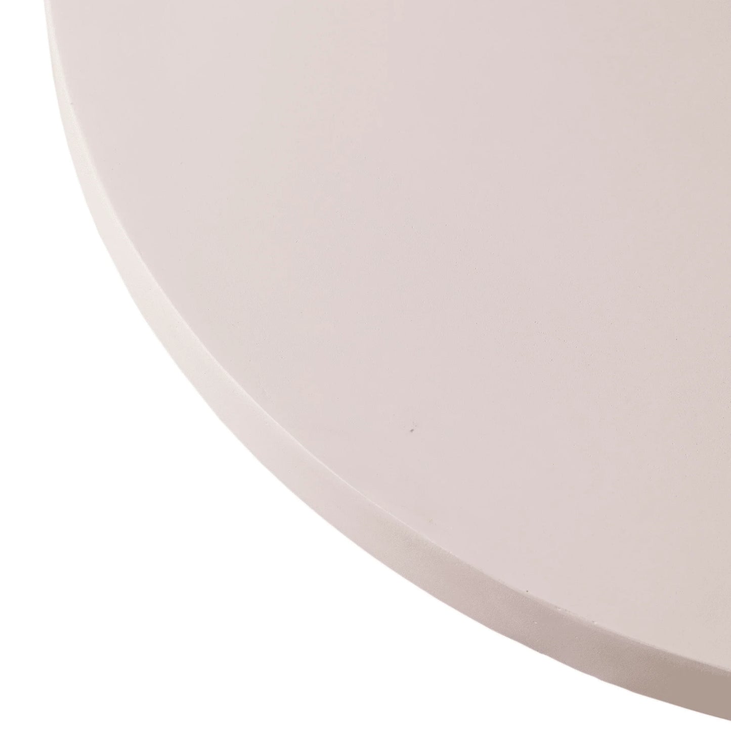 Dune Round 32" Wide Coffee Table in Fiberstone with a Pedestal Base - Elax Furniture