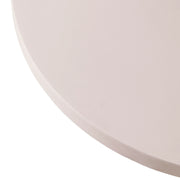 Dune Round 32" Wide Coffee Table in Fiberstone with a Pedestal Base - Elax Furniture