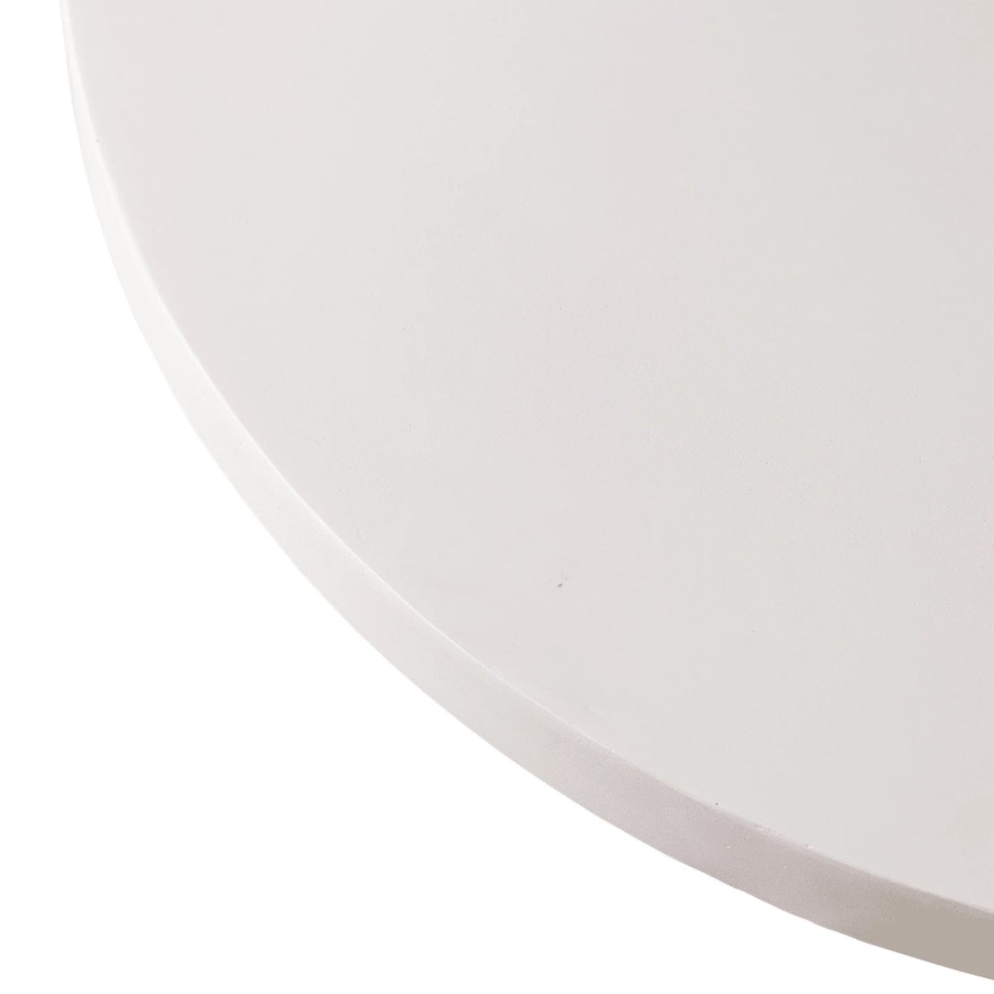 Dune Round 32" Wide Coffee Table in Fiberstone with a Pedestal Base - Elax Furniture