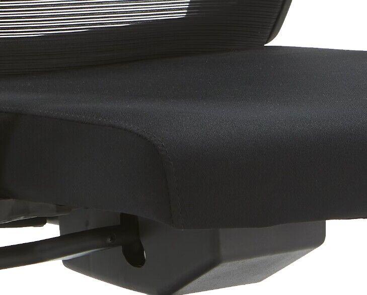 Dale Adjustable Upholstered Office Chair with Mesh Back - Elax Furniture