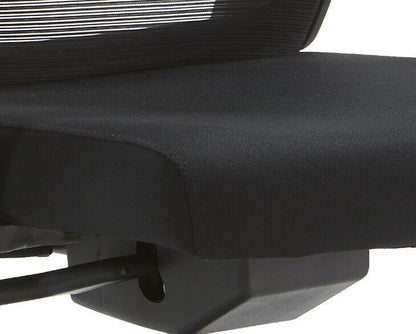 Dale Adjustable Upholstered Office Chair with Mesh Back - Elax Furniture