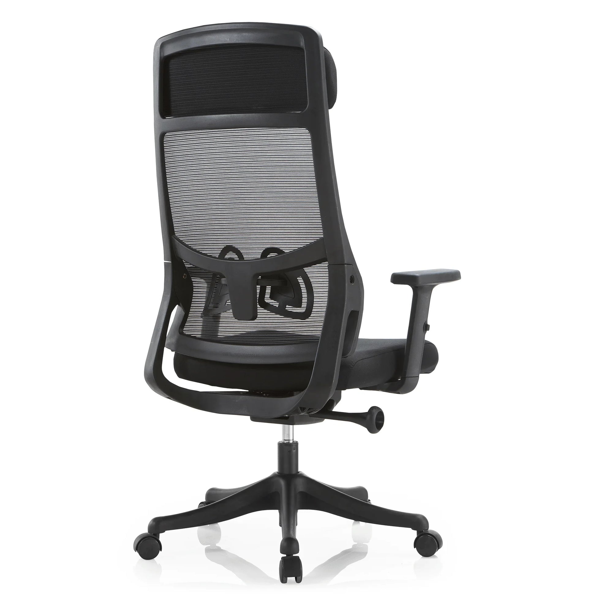 Dale Adjustable Upholstered Office Chair with Mesh Back - Elax Furniture