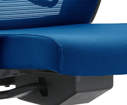 Dale Adjustable Upholstered Office Chair with Mesh Back - Elax Furniture