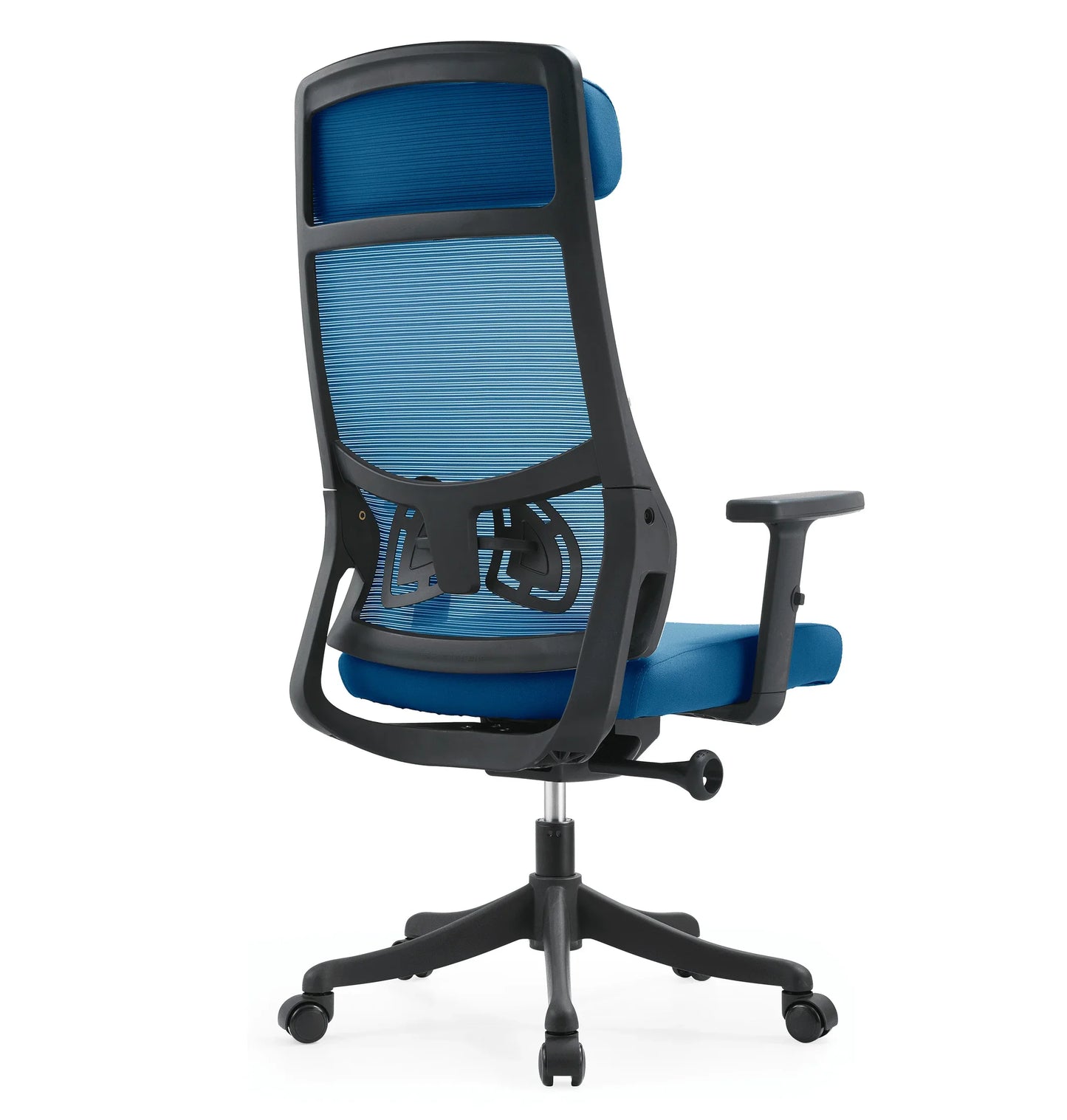 Dale Adjustable Upholstered Office Chair with Mesh Back - Elax Furniture