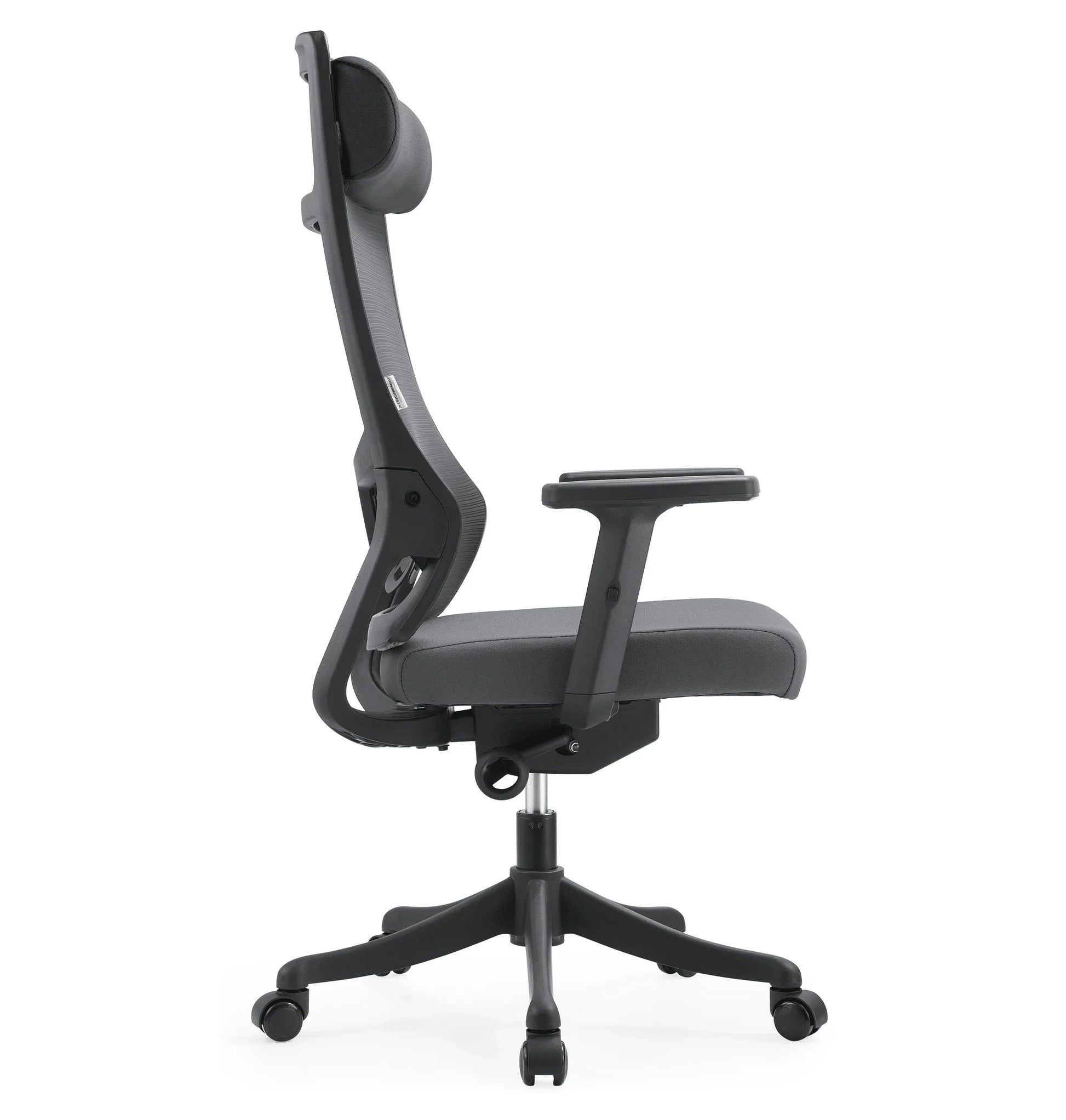 Dale Adjustable Upholstered Office Chair with Mesh Back - Elax Furniture