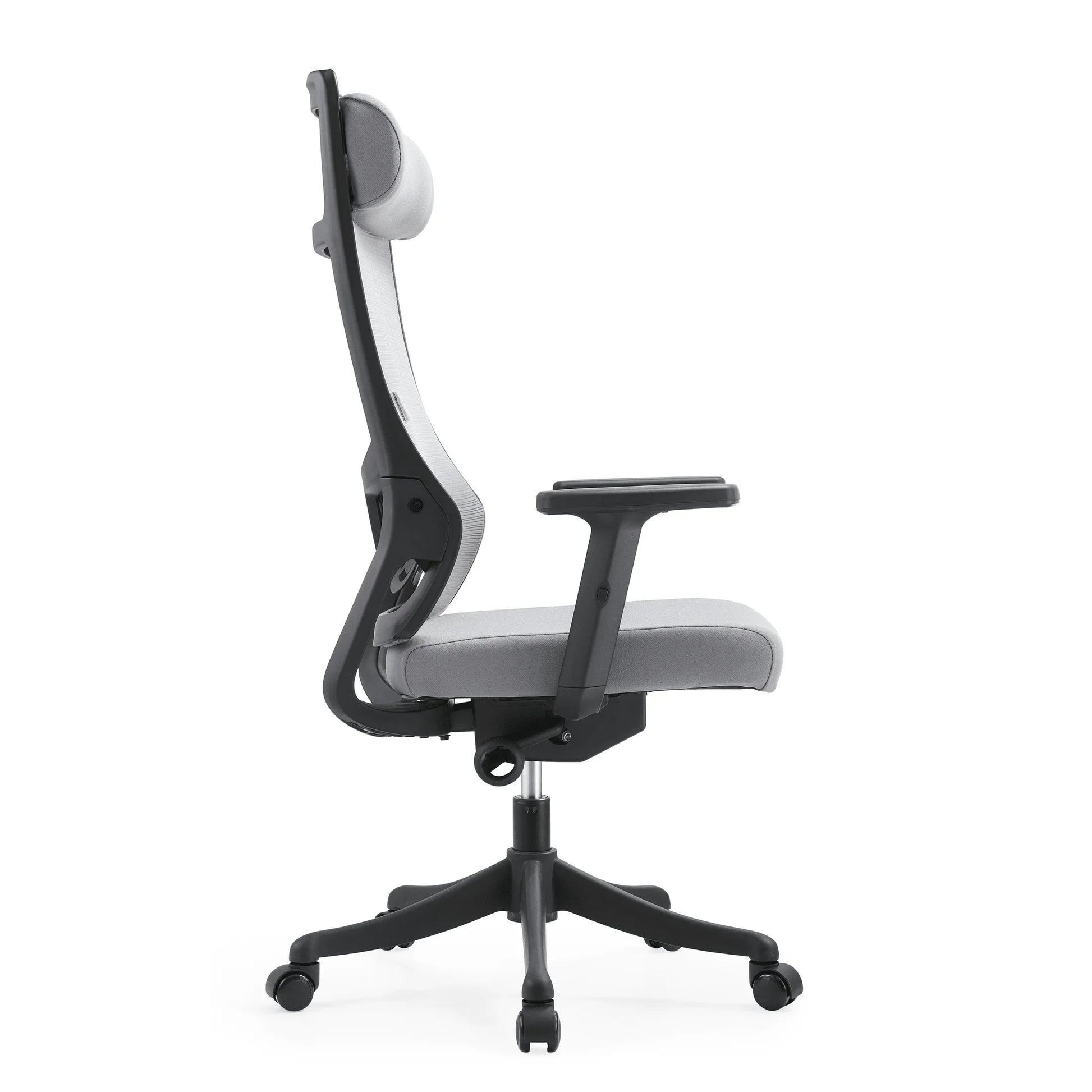 Dale Adjustable Upholstered Office Chair with Mesh Back - Elax Furniture