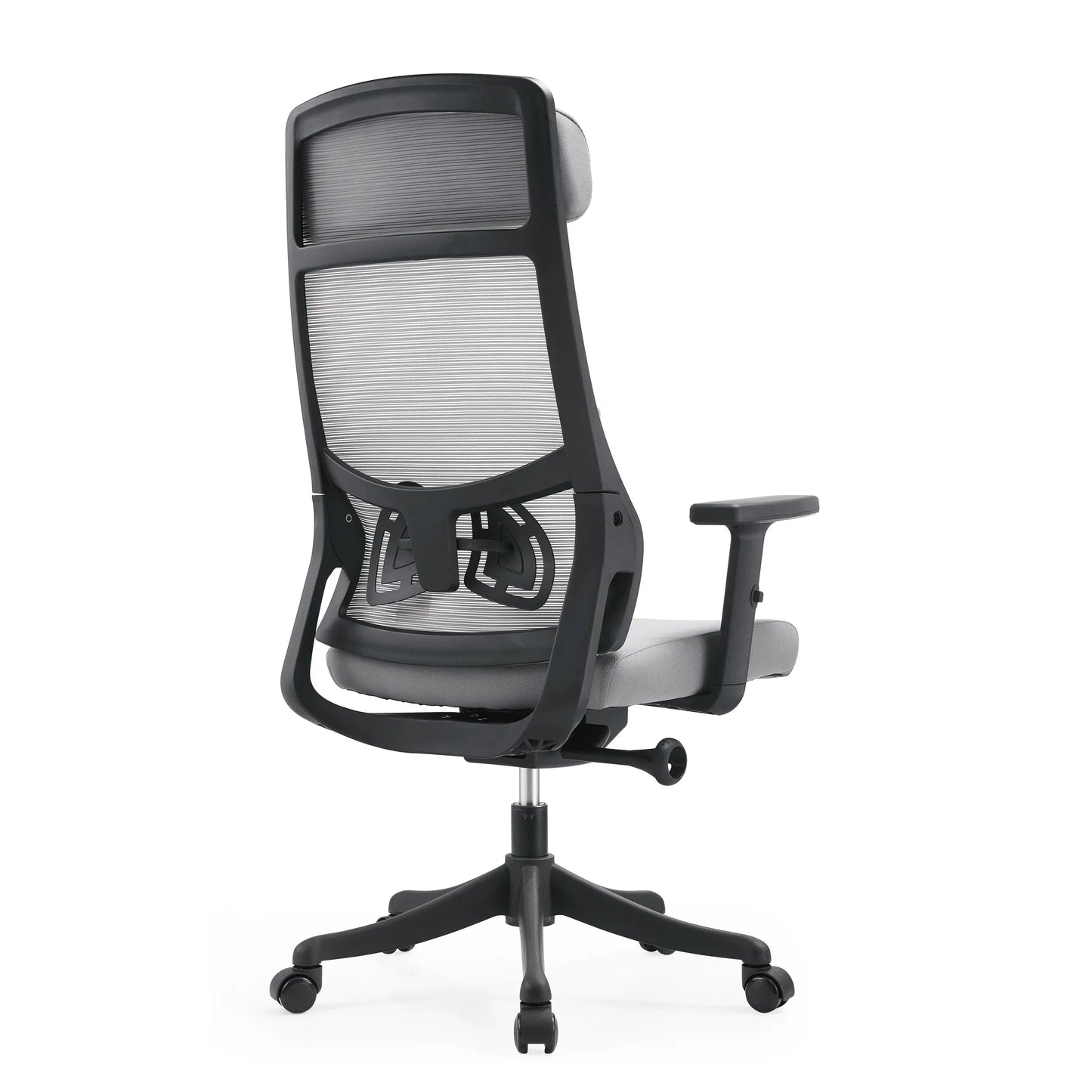 Dale Adjustable Upholstered Office Chair with Mesh Back - Elax Furniture