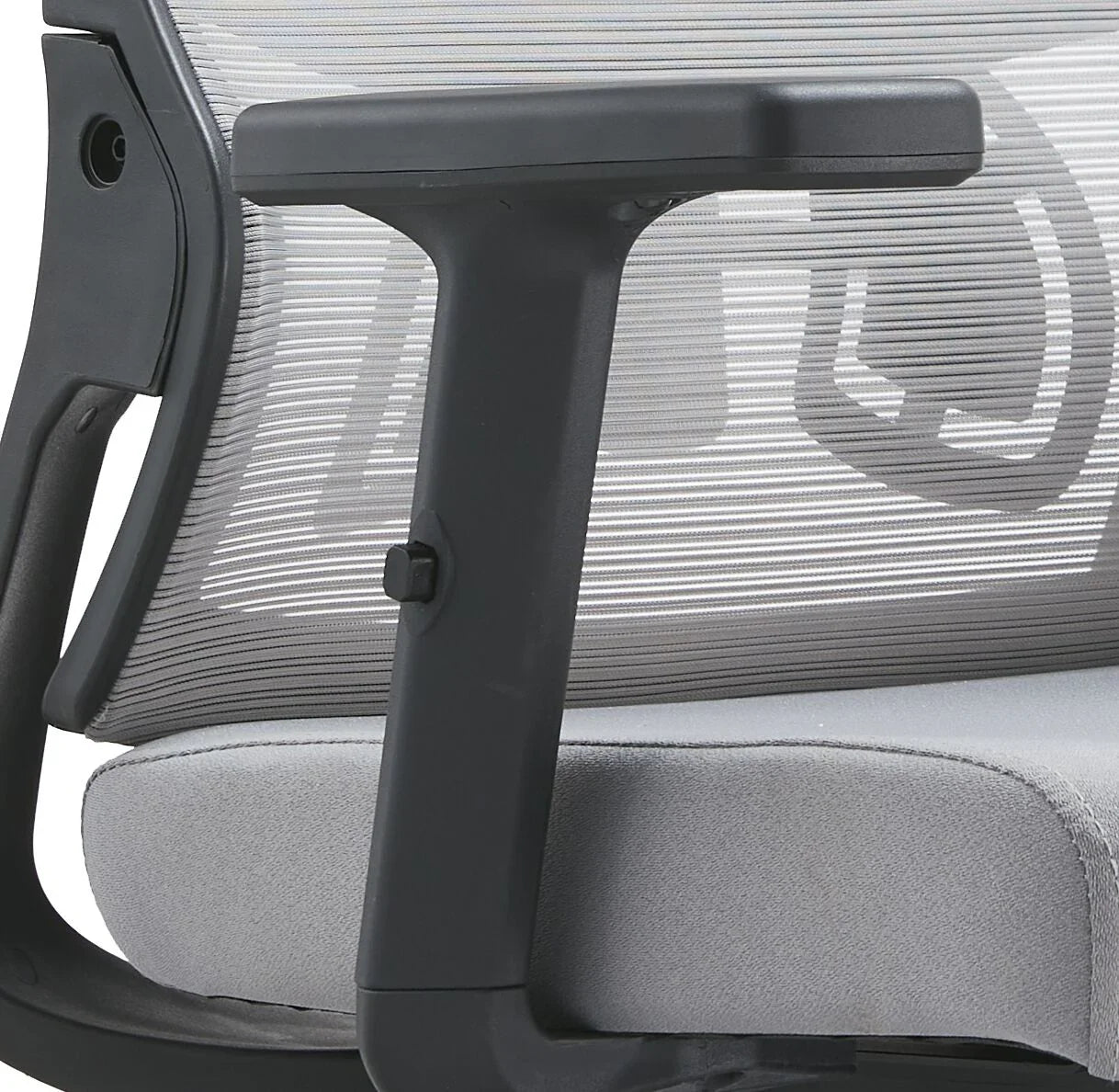 Dale Adjustable Upholstered Office Chair with Mesh Back - Elax Furniture