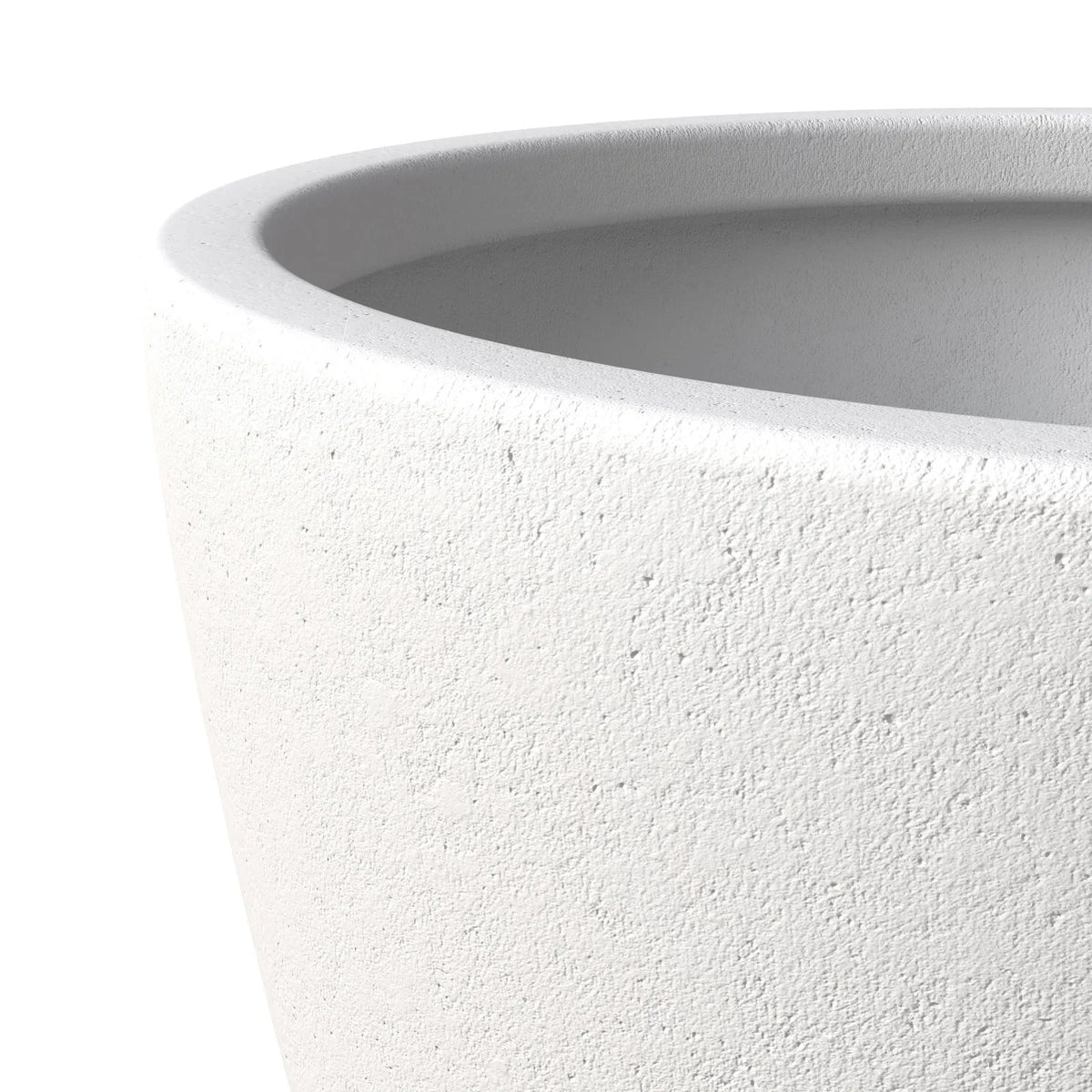 Dahlia Modern Fiberstone and MgO Clay Planter Pot for Indoor and Outdoor - Elax Furniture