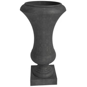 Daisy Fiberstone and Clay Urn Planter with Drainage Holes for Indoor and Outdoor - Elax Furniture