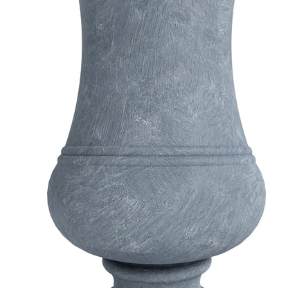 Daisy Fiberstone and Clay Urn Planter with Drainage Holes for Indoor and Outdoor - Elax Furniture