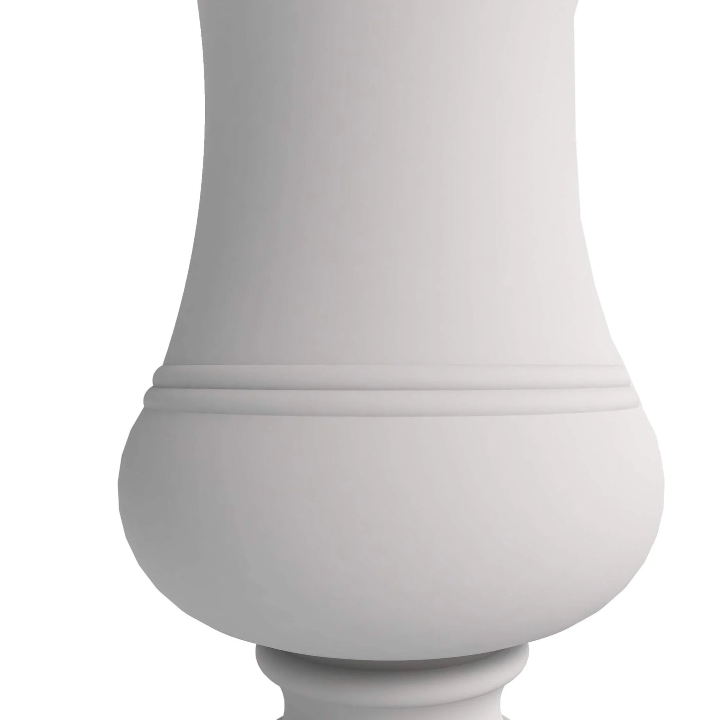 Daisy Fiberstone and Clay Urn Planter with Drainage Holes for Indoor and Outdoor - Elax Furniture