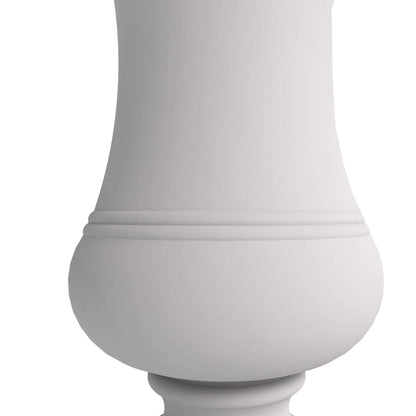 Daisy Fiberstone and Clay Urn Planter with Drainage Holes for Indoor and Outdoor - Elax Furniture