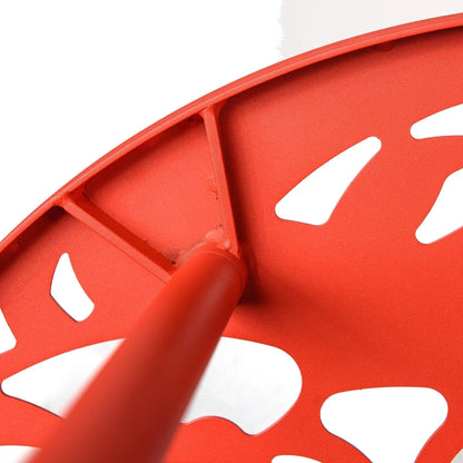 Devon 3-Piece Patio Dining Set: Aluminum Table with Glass Top & 2 Flower Arm Chairs - Elax Furniture