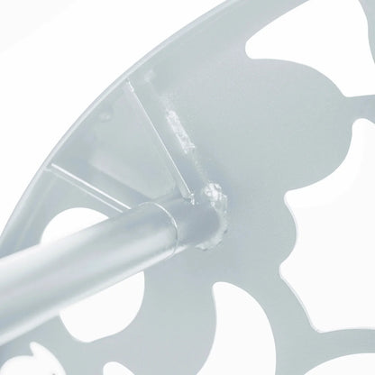 Devon Tree Design Glass Top Aluminum Base Outdoor End Table - Elax Furniture