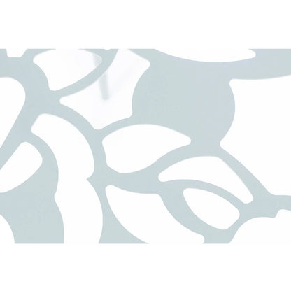 Devon 5-Piece Patio Dining Set: Aluminum Table with Glass Top & 4 Stackable Flower Chairs - Elax Furniture