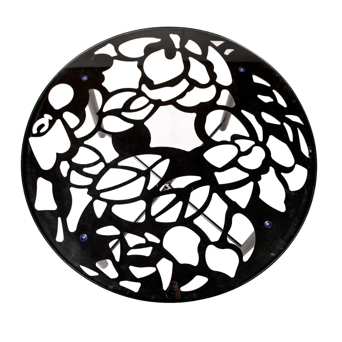 Devon Tree Design Glass Top Aluminum Base Indoor Outdoor 47.25" Dining Table - Elax Furniture