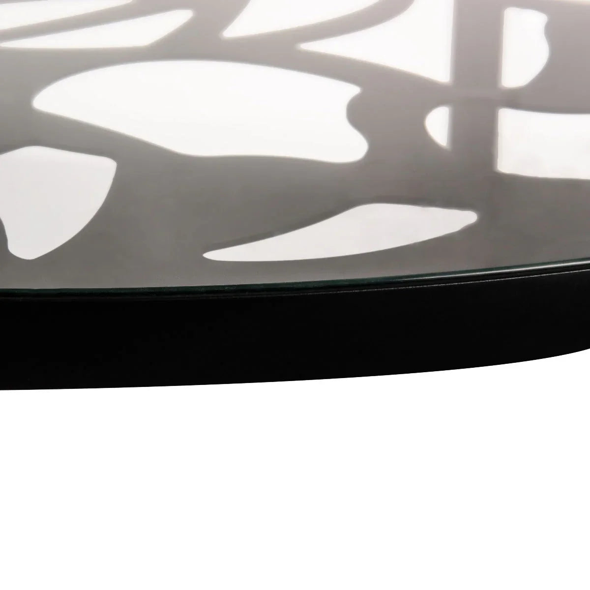 Devon Tree Design Glass Top Aluminum Base Indoor Outdoor 47.25" Dining Table - Elax Furniture