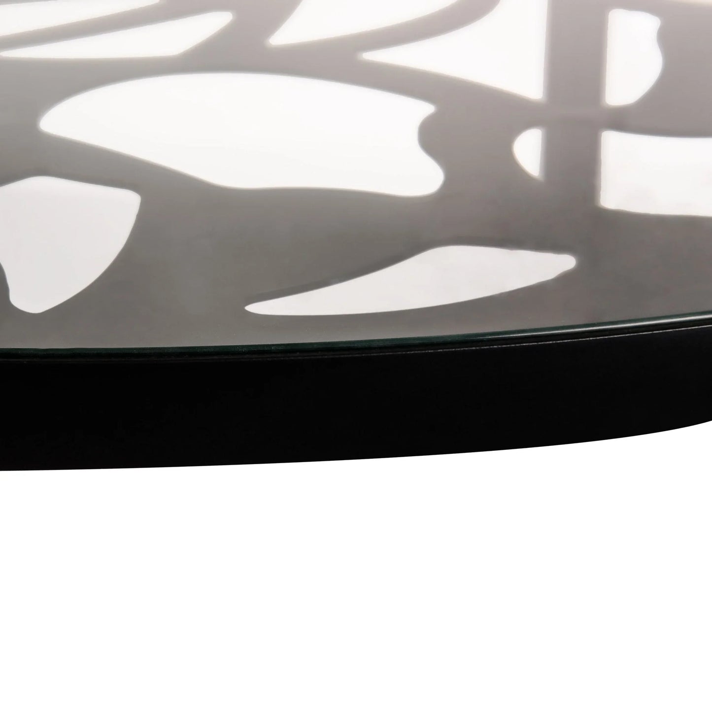 Devon Tree Design Glass Top Aluminum Base Indoor Outdoor Bistro Dining Table - Elax Furniture