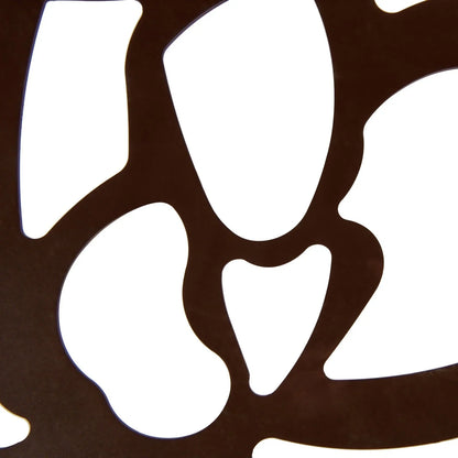 Devon 7-Piece Outdoor Dining Set: Aluminum Table with Glass Top & 6 Stackable Flower Chairs - Elax Furniture