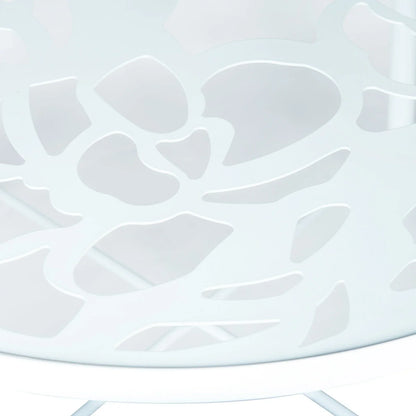 Devon Tree Design Glass Top Aluminum Base Indoor Outdoor 47.25" Dining Table - Elax Furniture