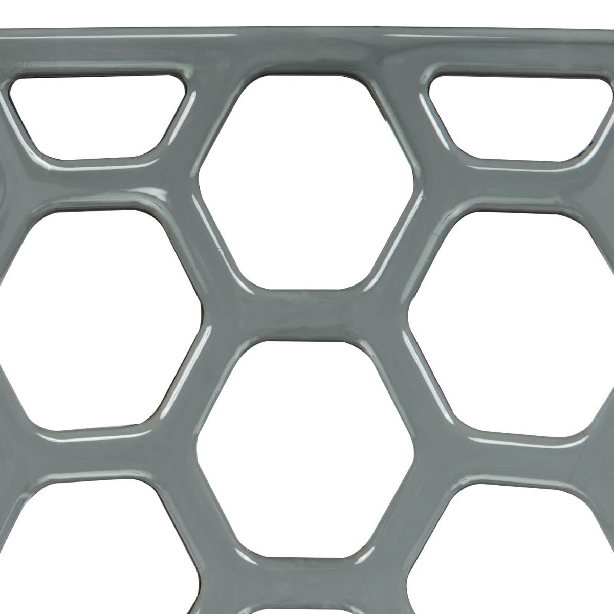 Dynamic Modern Honeycomb Design Dining Side Chair Black Dining Chair Leisuremod