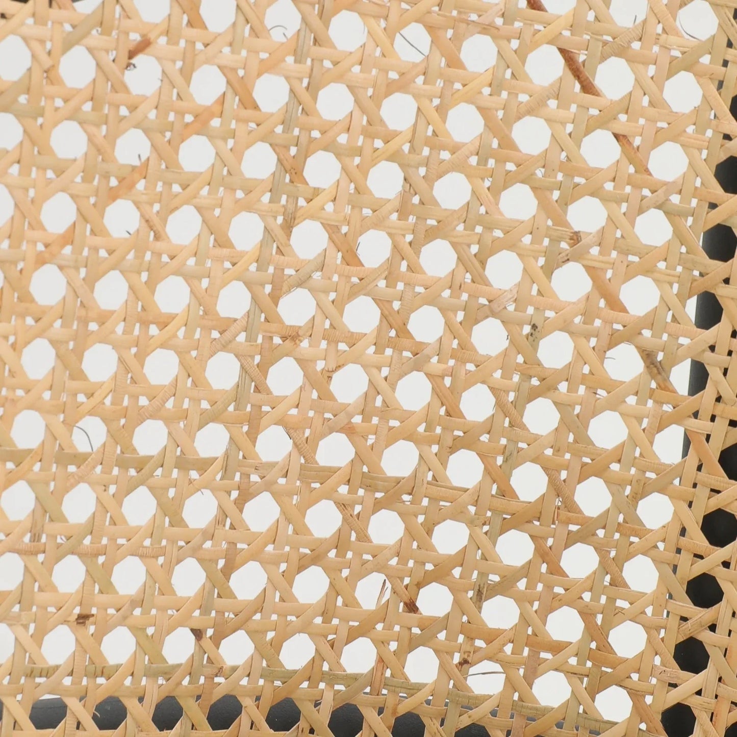 Ervilla Mid-Century Modern Wicker Bar Stool with Fabric Seat and Black Powder Coated Steel Frame - Elax Furniture