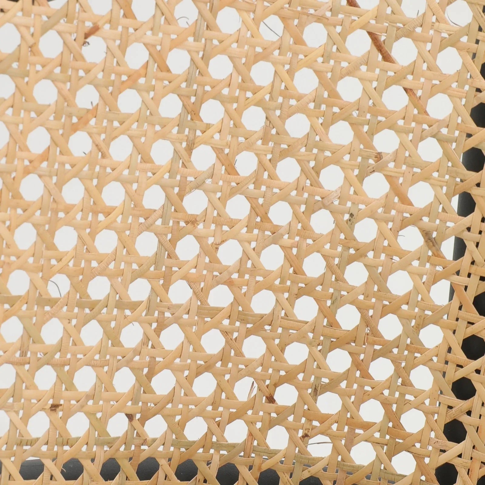 Ervilla Mid-Century Modern Wicker Bar Stool with Fabric Seat and Black Powder Coated Steel Frame - Elax Furniture