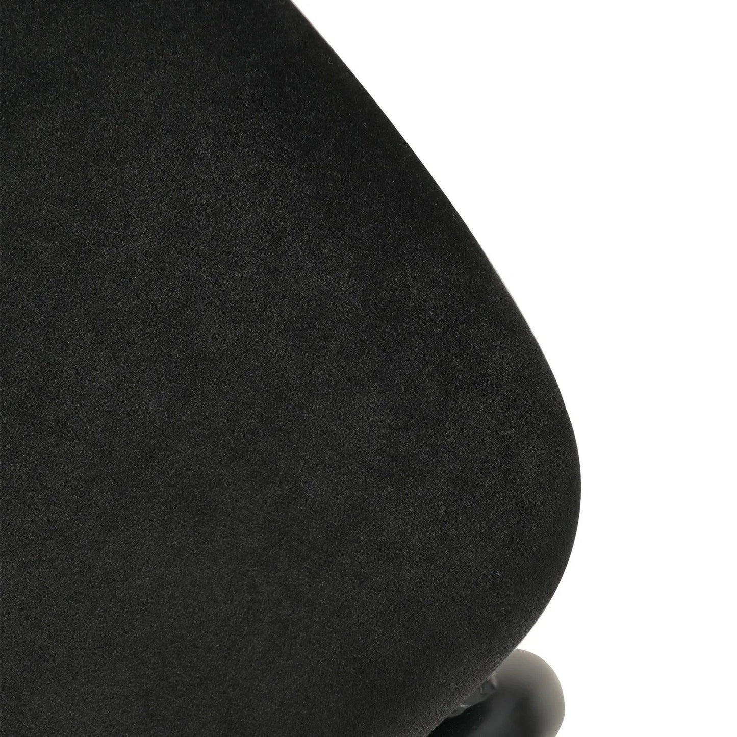 Ervilla Modern Wicker Bar Stool with Fabric Seat and Black Powder Coated Steel Frame, Set of 2 - Elax Furniture