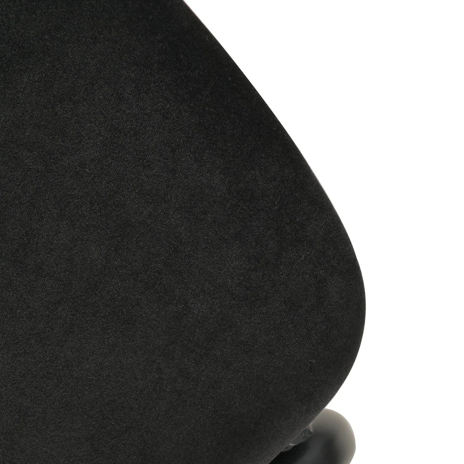 Ervilla Modern Wicker Bar Stool with Fabric Seat and Black Powder Coated Steel Frame, Set of 2 - Elax Furniture