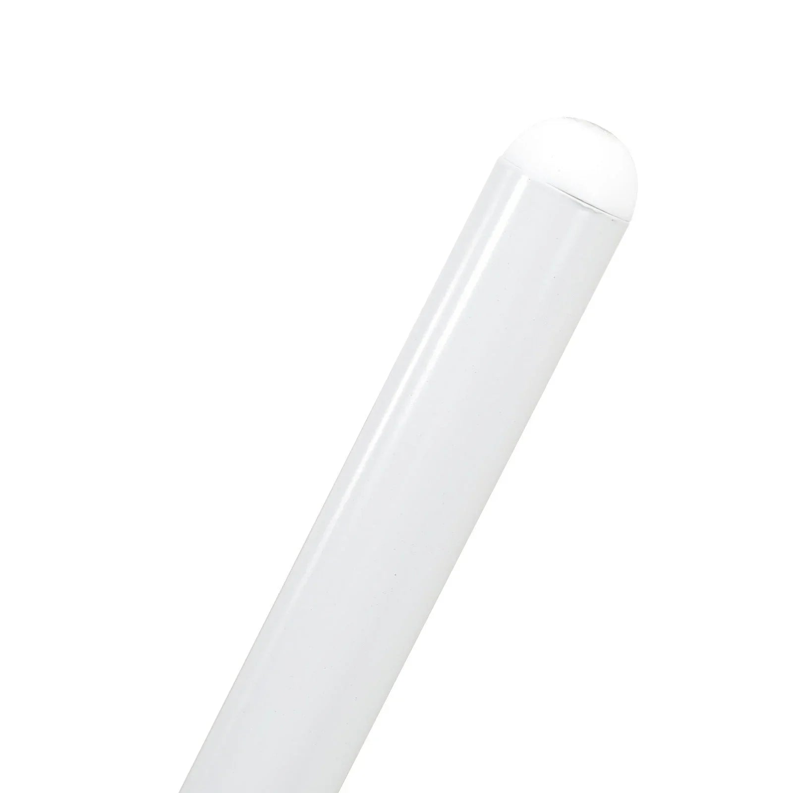 Ervilla Modern Wicker Bar Stool with Fabric Seat and White Powder Coated Steel Frame, Set of 2 - Elax Furniture