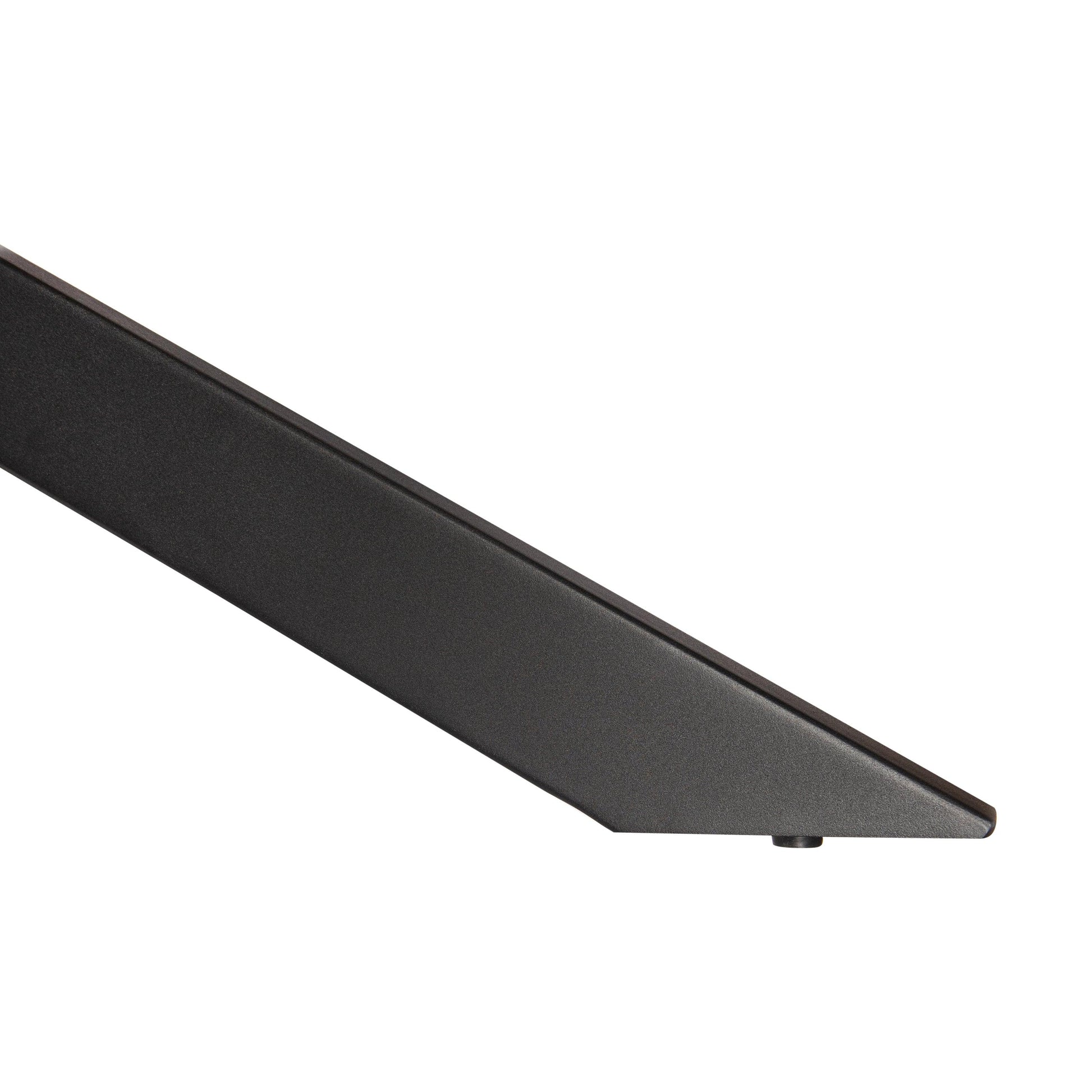 Ravenna 5-Piece Dining Set with 63" Rectangular Dining Table in Maple with 4 Velvet Dining Chairs in Black Steel Legs - Elax Furniture