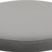 Euston Wicker Bar Stool with Black Powder Coated Steel Frame and Footrest - Elax Furniture