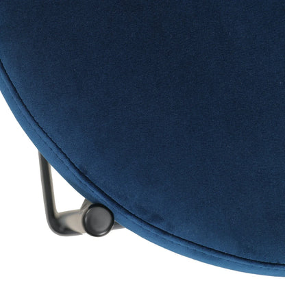 Euston Wicker Bar Stool with Black Powder Coated Steel Frame and Footrest - Elax Furniture