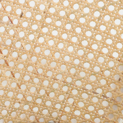 Ervilla Modern Dining Armchair with White Powder Coated Steel Legs and Wicker Back Set of 2 - Elax Furniture