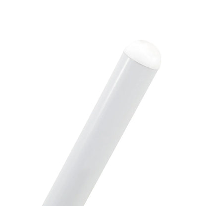 Ervilla Modern Dining Armchair with White Powder Coated Steel Legs and Wicker Back Set of 4 - Elax Furniture