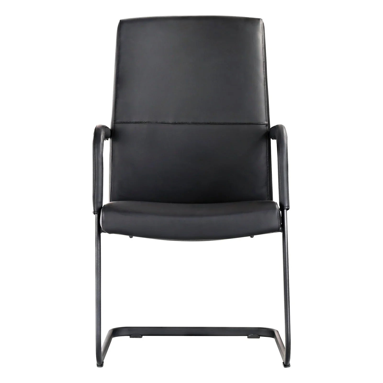 Evander Leather Office Chair With Aluminum Frame - Elax Furniture