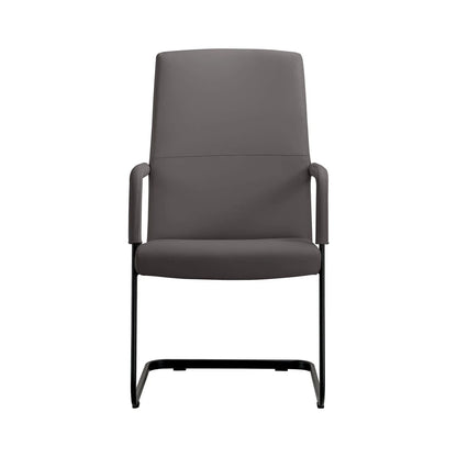 Evander Leather Office Chair With Aluminum Frame - Elax Furniture