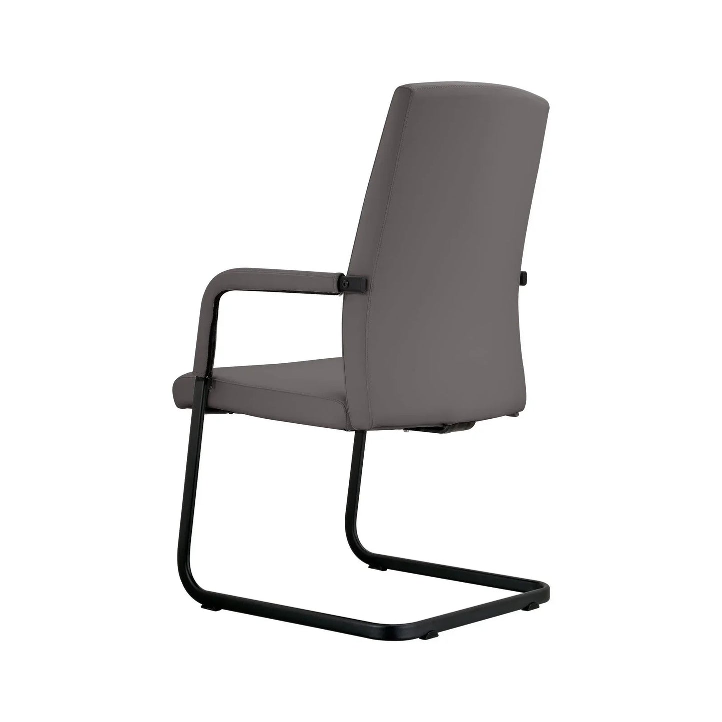 Evander Leather Office Chair With Aluminum Frame - Elax Furniture